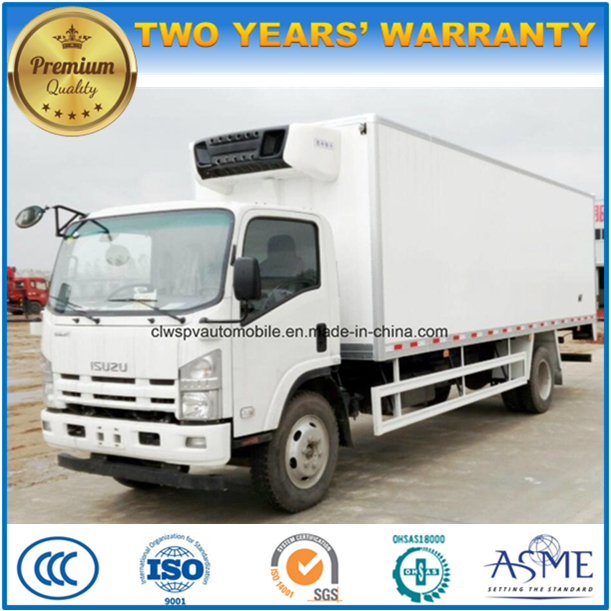 Isuzu 700p 4X2 Refrigerated Truck 6 to 8 Tons Refrigerator Wagon 