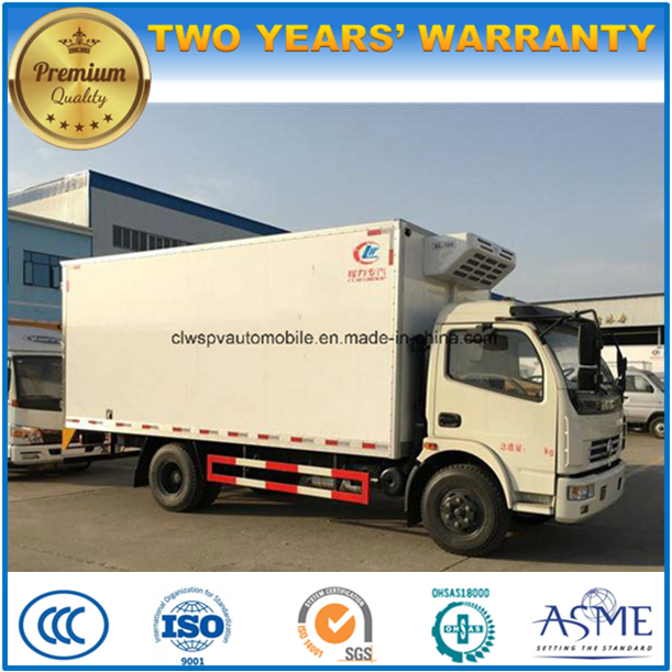 Dongfeng 4X2 Refrigerated Lorry Truck 5t Refrigerated Van 