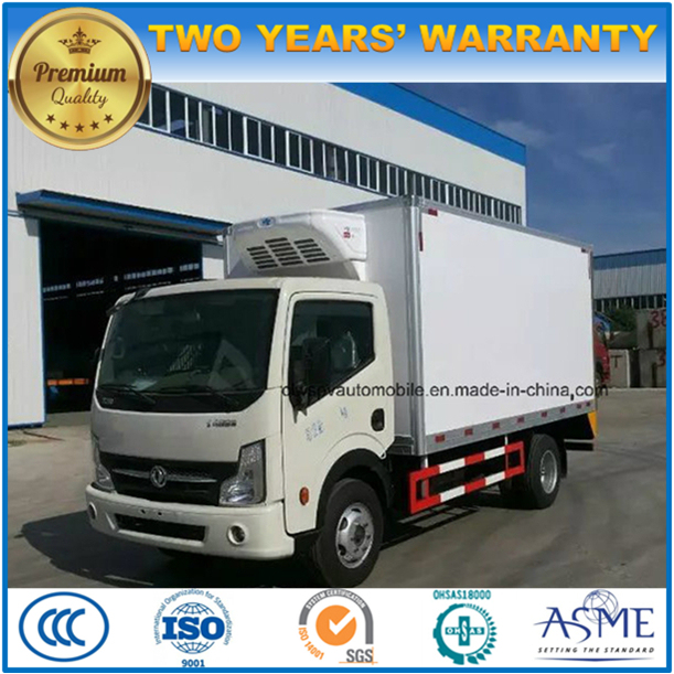 Dongfeng 4X2 Hing Quality 5 Tons Refrigerated Lorry Truck 