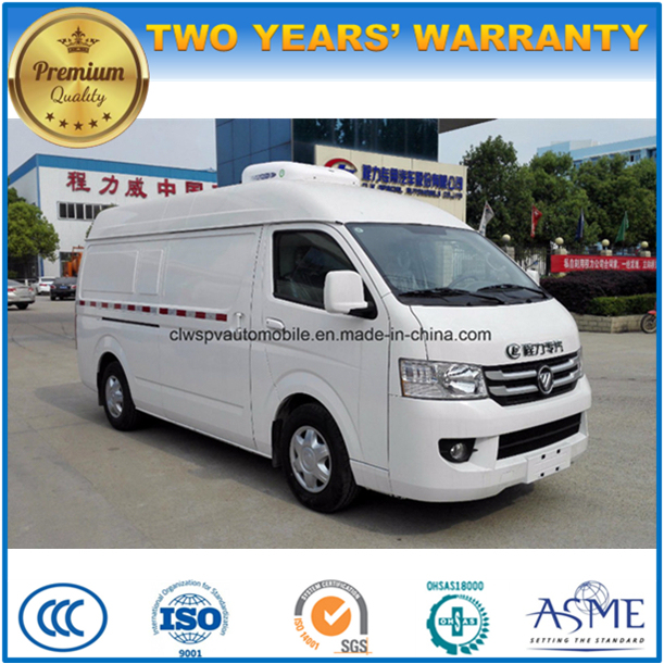 Foton Refrigerated Van High Quality Food Transport Minibus 