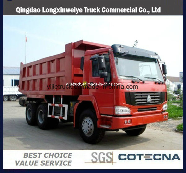 Sinotruk 6X4 Capacity 18cbm HOWO Dump Truck 