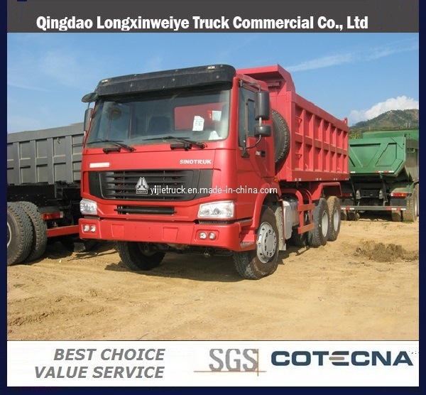 China Sinotruk HOWO 6X4 20cbm Tipper Truck 