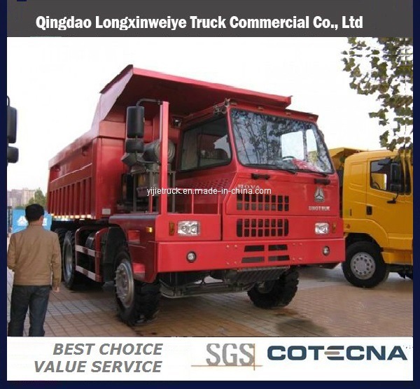 Sinotruk Hova 6X4 Mining Dump Truck for Mine Construction 