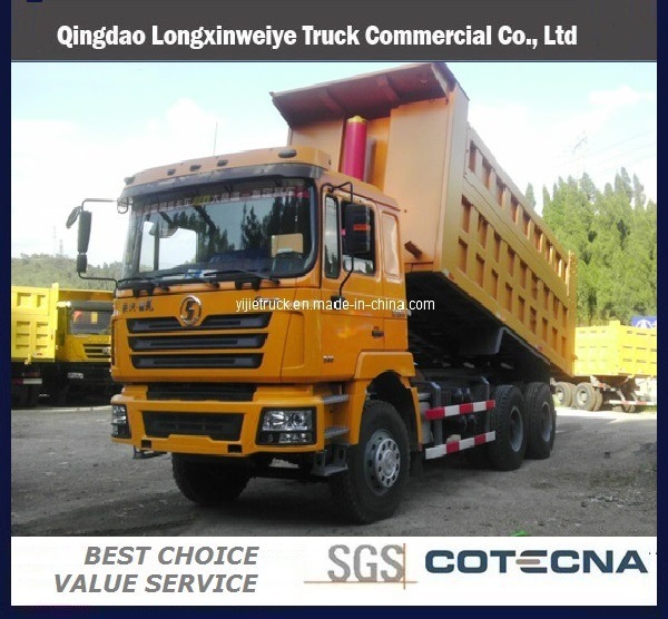 SHACMAN D′long 6x4 336HP 35t 20m3 Mining Dump Truck 