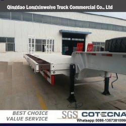 Lowbed Semi Trailer, Semi Trailer, 2/3/4 Axles Low Bed Trailer