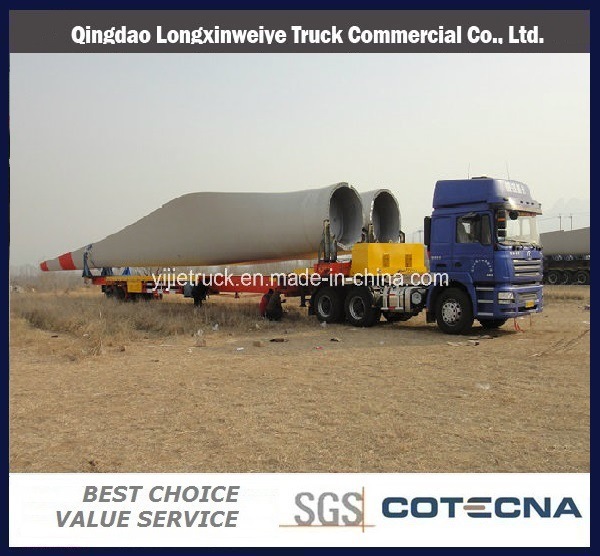 Extensible Wind Blade Semi Trailer 