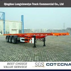 2015 Factory Price Tri-Axle 40ft Container Semi-Trailer