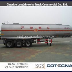 3 Axles 45000L Fuel Oil Tanker Semi Trailer