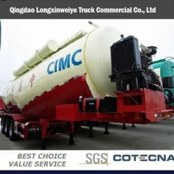 3 Axles Bulk Cement Semi Trailer for Sale