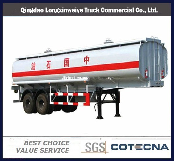 2 Axles 400000L Fuel Tanker Semi Trailer 