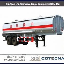 2 Axles 400000L Fuel Tanker Semi Trailer