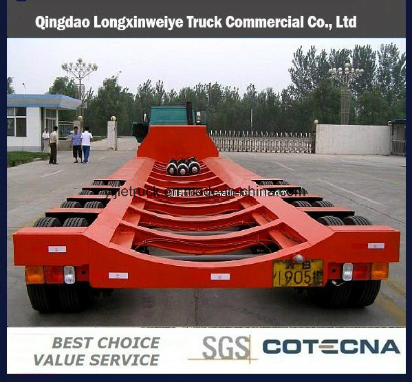 100-200ton Heavy Duty Modular Low Bed Trailer 