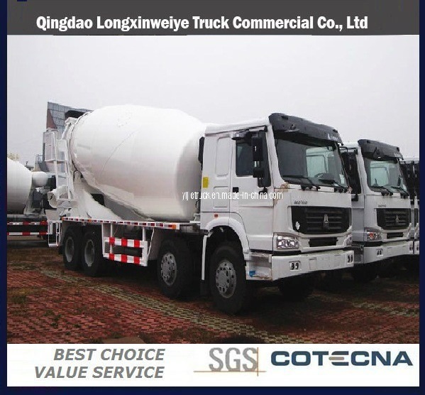 HOWO 8X4 Concrete Mixer/15m3 Cement Mixer Truck 