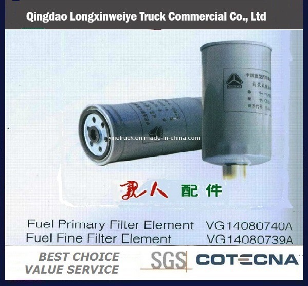 HOWO Truck Parts Fuel Filter 