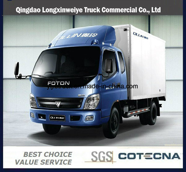 14000L Foton 4*2 Refrigerator Cargo Truck 