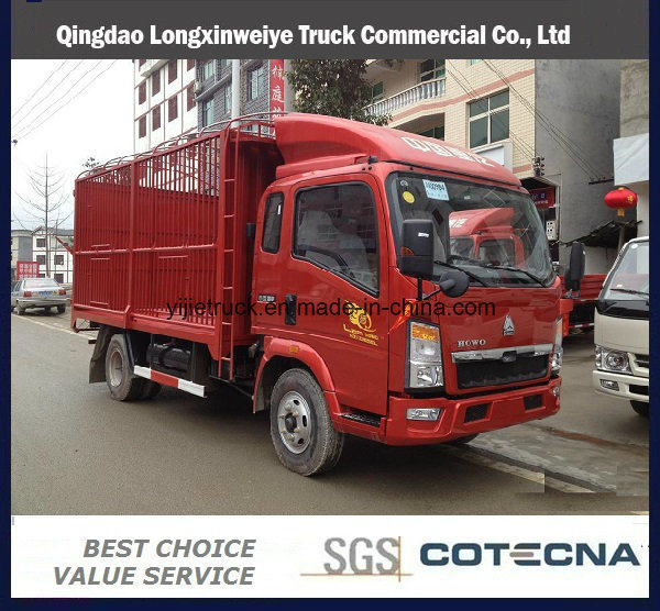 3-5 Tons Light Truck Sinotruk HOWO Light Cargo Truck 