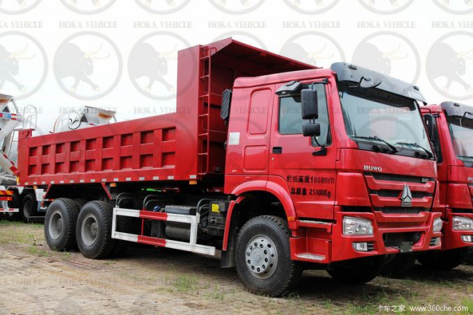 China Top 1 HOWO 6X4 340HP Tipper 