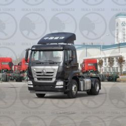 Sinotruk Hohan 4X2 336HP Half Roof (Black) Tractor Truck