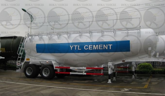 35m3 Two- Axle Cement Tanker Semi-Trailer 