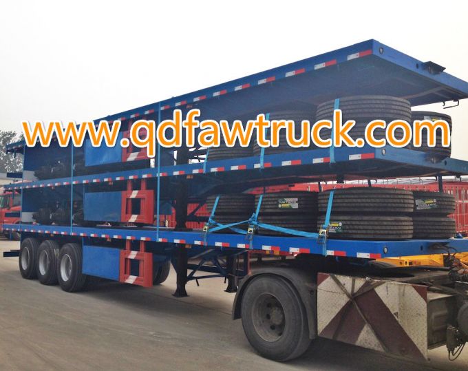 Hot Sale! 40ft Flatbed Container Trailer 