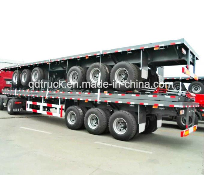 40FT Container Trailer, Flatbed Trailer, container truck 