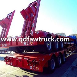 60-70 Tons 3 Axles Low Bed Trailer