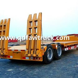 40tons Two Axle Low Bed Trailer