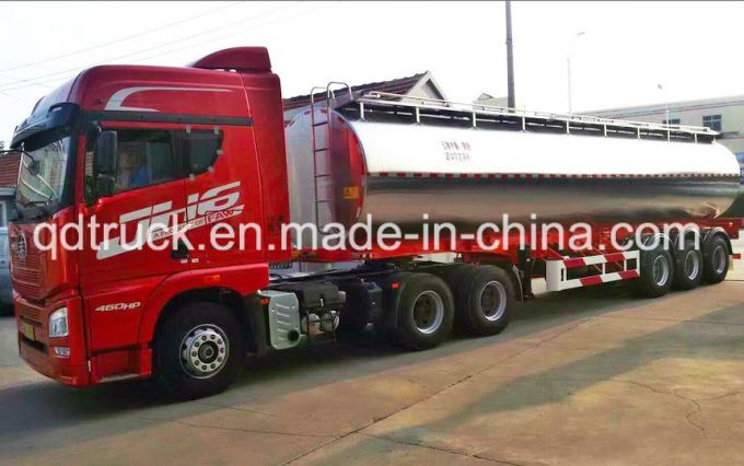 Hot Sale! 60 Cbm Stainless Steel Oil Tank Trailer 