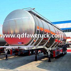 35 000-55 000L Stainless Steel Oil/ Fuel Tank Trailer