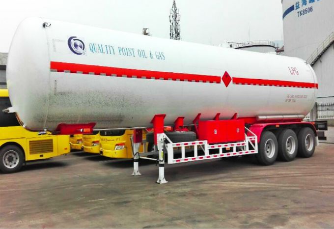 59.7 Cbm CNG Tank Trailer / LNG Tank Trailer / LPG Tank Trailer 