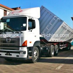 45m3 Dump Trailer 3 Axle Tipper Trailer Truck for Coal