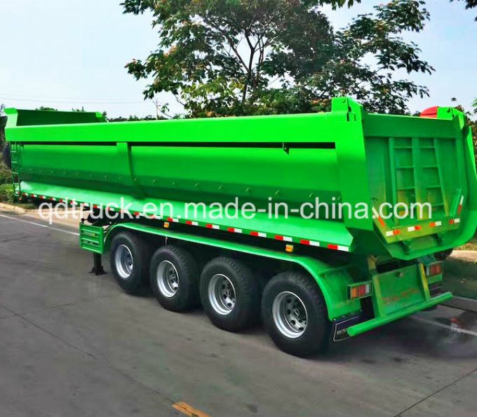 40/50t Rear Dump Truck Trailer, Tipper Semi Trailer From Manufacture 