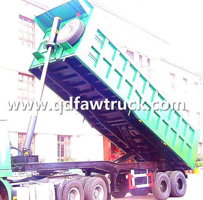 2 Axle Front Lifting Rear Tipper Trailer 