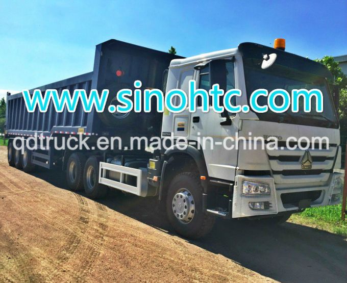 Strenthened Heavy Duty Rear Tipping Semi Trailer (HTC9400ZHX) 