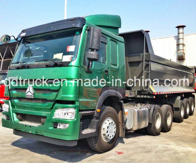 Hot Selling Chinese 2/3 axles Self Dump Semi trailer 