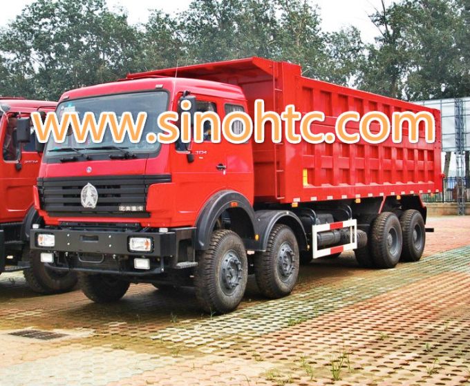 Beiben 8X4 371HP for Dubai Lorry Truck 