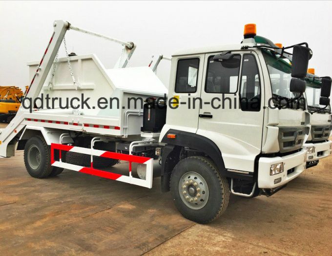 HOWO Brand 4X2 Skip Loader Truck, Garbage Truck and Refuse Truck 