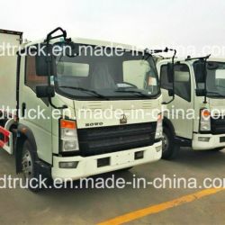 4m3 compactor truck, HOWO waste compactor truck