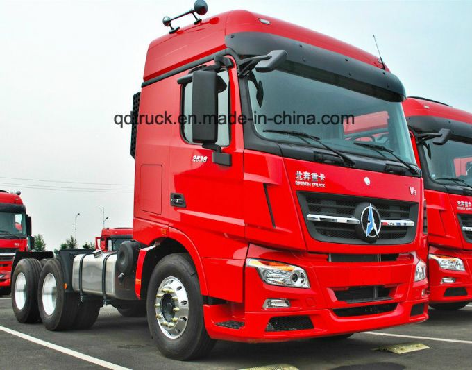 Beiben V3 6X4 2642 420HP Tractor Trucks and Trailers Hot Sale in Mali and Congo 