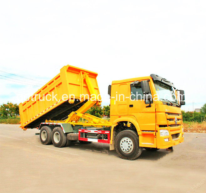 HOWO arm roll off Garbage Truck, Hook Arm Garbage Truck 