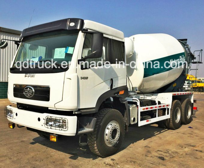 8-12 Cbm Faw Cement Mixer Truck 