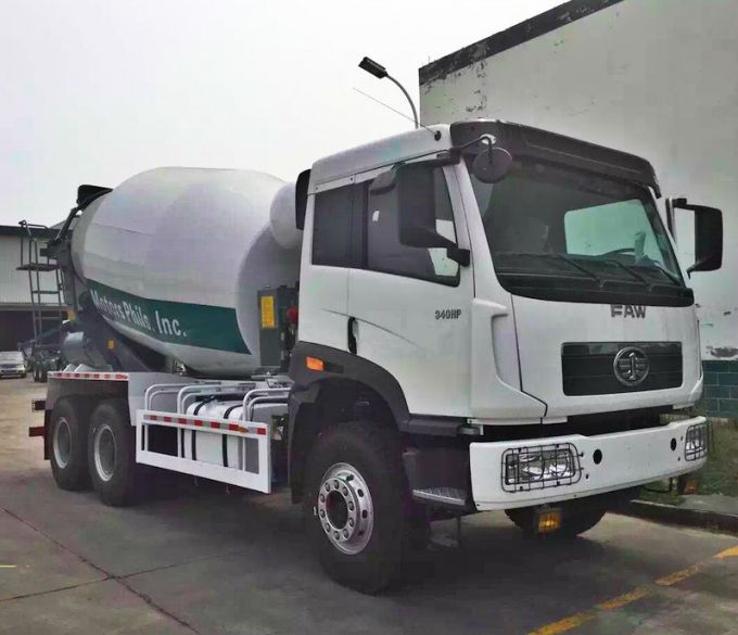 Faw 9cbm Concrete Mixer Truck 