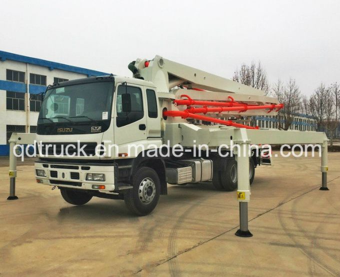 29M Truck Mounted Concrete Boom Pump 