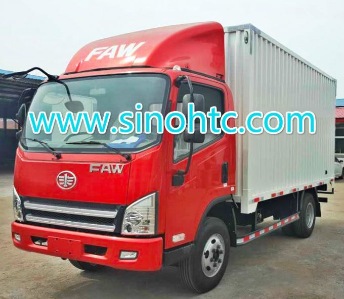 Faw 3-5 Tons Lorry Van Truck 