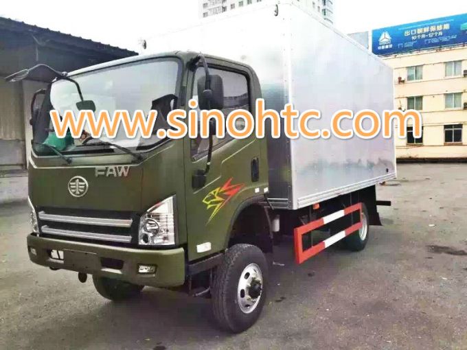 FAW 5 Tons Light Van Truck 