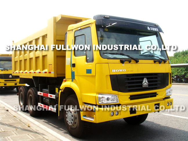 10 Wheels HOWO 371HP Dump Truck with Loading Capacity 25-40tons 