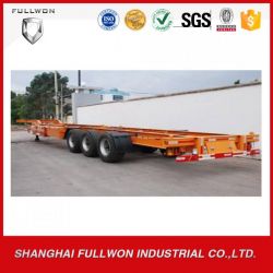 China Factory Tri-Axle 40 Feet Skeleton Semi-Trailer