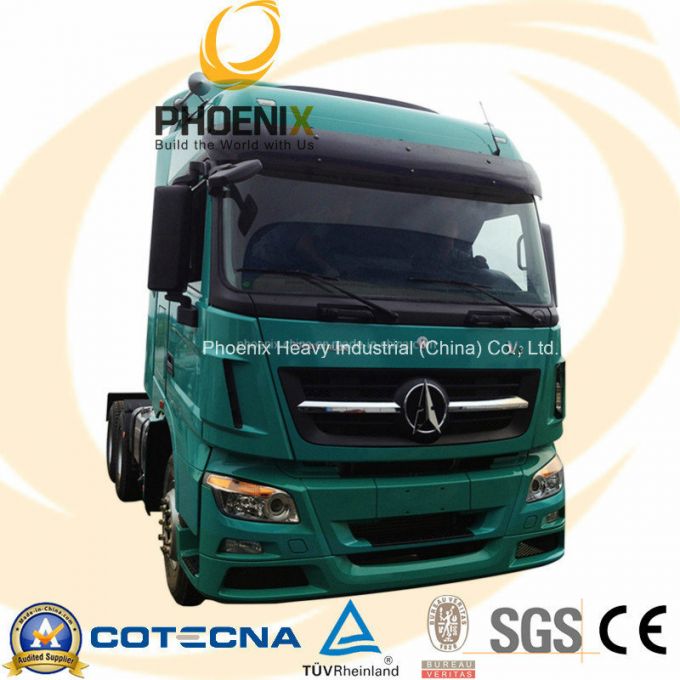 420HP Beiben Truck V3 6X4 Tractor Truck with Mercedes Technology 