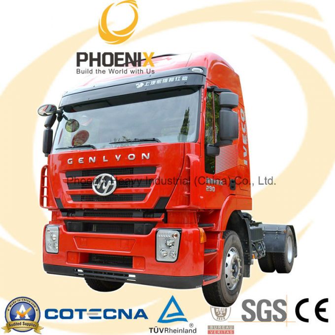 390HP 4X2 Hongyan for Iveco Trator Truck with C100 Cabin 