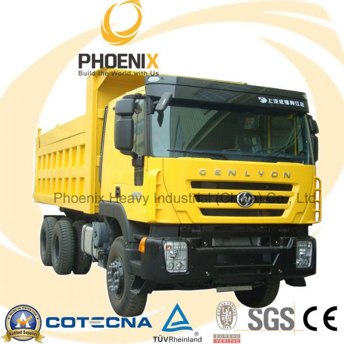 6X4 LHD Hongyan Iveco Dumper Truck for Africa Market 